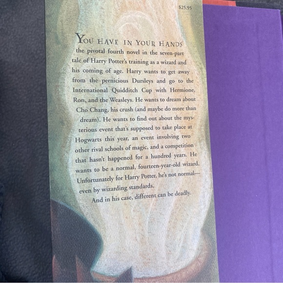 ⭐️J.K. Rowling⭐️ Harry Potter and the goblet of fire, 1st American Edition - Picture 4 of 7